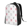 thumbnail image 2 of Disketp Girl Rabbit Mochila Unisex de Apertura Lateral Completa, Mochila para Laptop para Escuela, Trabajo y Viajes, 2 of 8