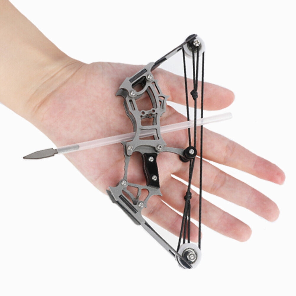 AME Mini 6 Inches Compound Bow Kit Arrows Archery Toy Gift Target Shooting