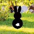 thumbnail image 3 of Easter Acrylic Rabbit Garden Decor Waterproof Double Sided Lawn Decorative Signs for Villa Courtyard Garden, 3 of 6