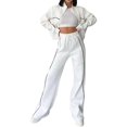 thumbnail image 3 of Conjunto Deportivo de Dos Piezas para Mujer, Ideal para Otoño Incluye Sudadera de Larga con Cremallera y Pantalón L, 3 of 9
