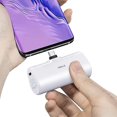 thumbnail image 1 of Banco del poder, paquete de batería portátil del cargador 4500mah, compatible con los teléfonos inteligentes Iphone, 1 of 2