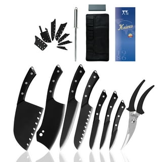 Kibhous 6 Pcs Kitchen Knife Set, Professional Chef Knife Set