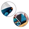 thumbnail image 5 of Platypus Canvas Beach Blanket Picnic Mat Waterproof Sand Proof Outdoor Portable Large Size for Family Beach Travel Camping Hiking, Stripes Pattern, 79" x 83, 5 of 6
