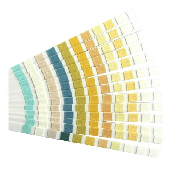 asddcavvf 100pcs Test Strip Dipstick 11 Parameter Urinalysis Reagent PH Value Test Paper