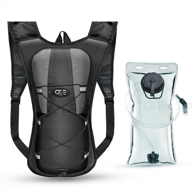Mochila de hidratación CKE Hydration Bladder de 2 litros para senderismo y correr