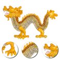 thumbnail image 4 of MasteelfCA Alloy Rhinestone Zodiac Dragon Statue Desktop Decoration Small Alloy Dragon Figurine, 4 of 8