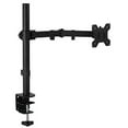 thumbnail image 2 of Mount-It! Support de Bras pour Moniteur Simple / Support de Bureau / Mouvement Complet, Hauteur Réglable, Inclinaison Articulée / Convient à un Écran d'Ordinateur Compatible VESA 19 21 24 27 29 30 32 Pouces / Base à Pince en C et à Oeillets, 2 of 4