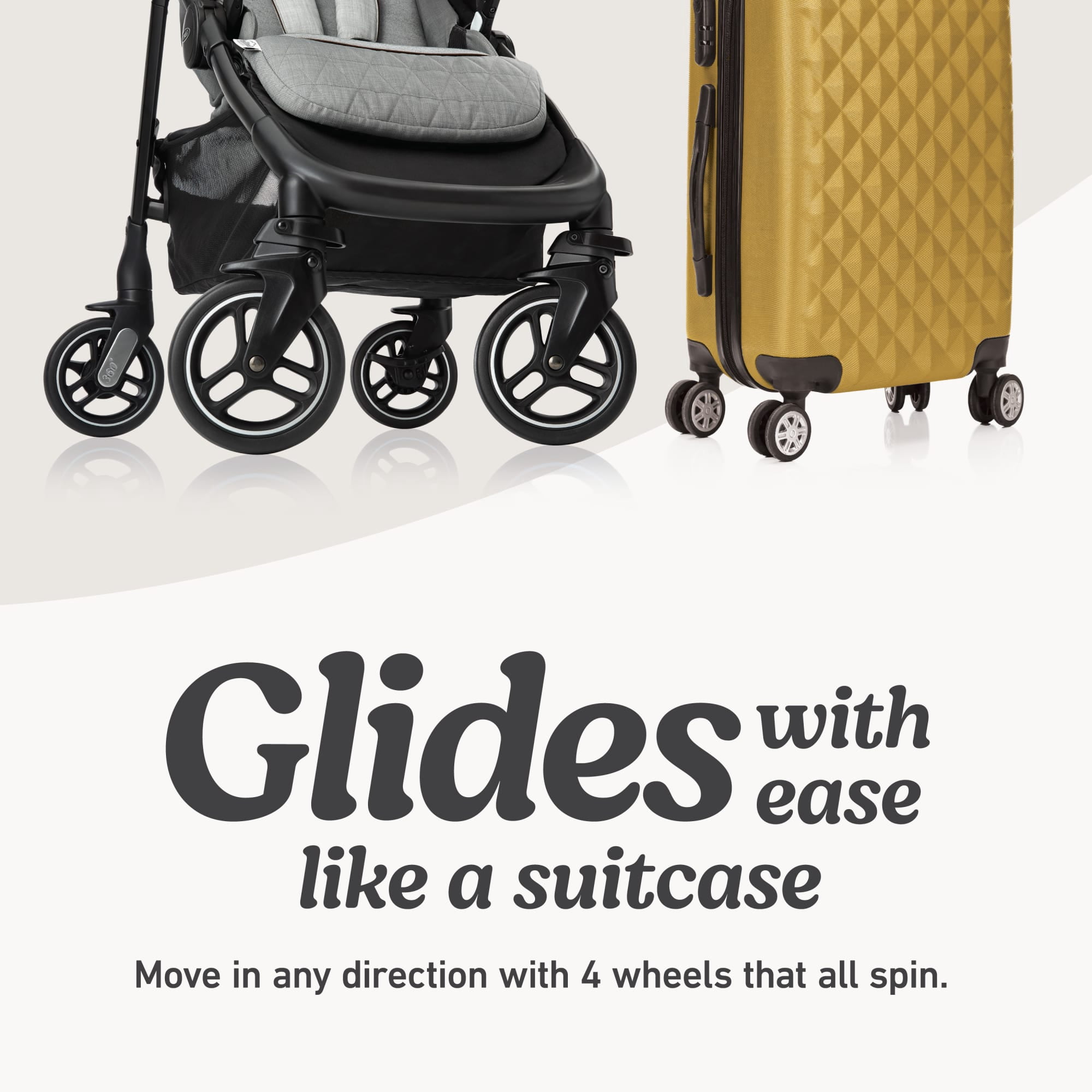 Graco Premier Merge Travel System with SnugRide SnugFit LX Infant Car Seat, Midtown, Grey