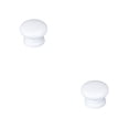 thumbnail image 4 of Yuarrent Pomo de puerta de armario pequeño, cajón de cierre doméstico, tirador de de estilo Simple, manijas de puertas, componente Blanco 2piezas, 4 of 6