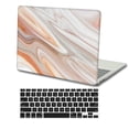 thumbnail image 1 of KSK KAISHEK for MacBook Pro 14 inchs Case 2023/2022/2021 Released Model A2779 M2 & A2442 M1, Plastic Hard Protective Shell Case Cover + Black Keyboard Cover, Marble 87, 1 of 5