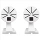 thumbnail image 3 of 6X Soporte de Montaje para Cámara de Seguridad, Soporte Tipo L de Montaje En Pared para Interiores Y Exteriores de ABS para CCTV Montaje de Cámara IP de de Seguridad, 3 of 5