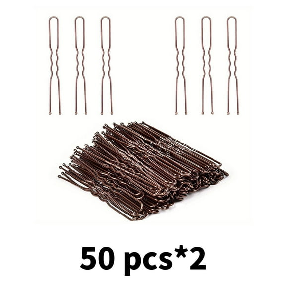 RAGUPEL 100Pcs Hair Clips,Strong Hold Lasting Style Claw Clips for Thick Hair,Versatile Elegance Hair Accessories,Style1