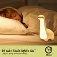 thumbnail image 5 of Lámpara de noche de dinosaurio, luz de noche regulable, recargable por USB, luz de sueño para dormitorio de niños, bonitos regalos para niñas, 5 of 5