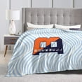 thumbnail image 4 of Bucknell University Fleece Blanket, Very Soft Microfiber Flannel Blanket for Couch Warm and Cozy for All Seasons, 4 of 6