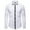 White, variant on Dress Shirts for Men Long Sleeve Fitted Button Down Collared Blouses with Floral Print Business Casual Outfits (XL, White)