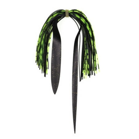 LIVEST 1 Set Lure Skirt Flexible Easy to Carry Fishing Lure Spinner Bait Fly Tying Silicone Streamer for Trolling