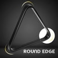 thumbnail image 4 of Solid Wood Pool Ball Rack Billiard Ball Triangle Rack, Pool Table Ball Holder Positioning Rack,2-1/4" Pool Ball Rack, 4 of 6