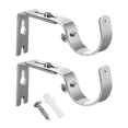 thumbnail image 4 of 2 Pcs Supports de Tringle à Rideau Durables pour Maison, 4 of 8