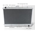 thumbnail image 6 of AJP Distributors JDM Dual Core 2 Row Full Aluminum Radiator Compatible/Replacement For Nissan 240SX S13 S14 Silvia SR20DET Engine Swap M/T Manual 1989 1990 1991 1992 1993 1994 89 90 91 92 93 94, 6 of 7