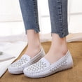 thumbnail image 4 of Mocasines para mujer, punta forma forma forma calados cómod material cuero PU, enfermería, mocasines para mujer, , 37 euros Soledad Mocasines de mujer, 4 of 8