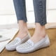 thumbnail image 4 of Mocasines para mujer, os de punta calados cómodos de material cuero PU, os de enfermería, mocasines para mujer, , 36 euros Yinane Mocasines de mujer, 4 of 8
