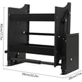 24 Inch Pull Down Shelf, Pull Down Spice Rack for Upper