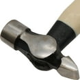 thumbnail image 6 of Cross Pein Hammer Metalsmith Blacksmith Metal Hand Tool, 6 of 12