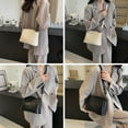 thumbnail image 2 of URSOFINE Crocodile Patterned Shoulder Purses for Women Genuine Leather Hobo Bags Large Crossbody Purses, 2 of 8
