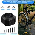 thumbnail image 2 of Bicycle Anti-Theft Alarm - Wireless System - IP54 Waterproof - Remote Control - 110 dB - 700 mAh, 2 of 4