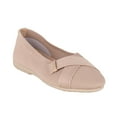 thumbnail image 5 of Gloria Vanderbilt Women's Debbie Slip-On Style Lightweight Breathable Stretch Flat Shoes (Tan, 8.5), 5 of 5