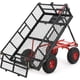 thumbnail image 1 of 880 lbs heavy - duty steel garden cart con removable sides para yard work, utility wagon, 1 of 5
