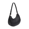 thumbnail image 2 of WSRYDJDL Crescent Bolsos de hombro para mujer lindo Hobo Tote bolso debajo del brazo monederos mini bolso de embrague con cierre de cremallera, 2 of 5