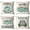 Y-fall 09, variant on Christmas Pillow Covers 16x16 Set of 4 Red Green Xmas Decorative Throw Pillows Christmas Tree Deer Santa Pillow Cases Home Outdoor Sofa Couch Cushion Covers for Christmas Decorations (16 by 16)