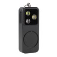 thumbnail image 1 of Llavero Con Luz De Alarma De Seguridad De 150 DB, 4 Modos De Iluminación, Sirena De Seguridad Portátil Recargable Por USB Con Flash Fuerte Para Senderismo, Viajes, Camping Y, 1 of 7