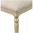 thumbnail image 6 of Rustic White Wash Chairs, Upholstered Back - Ideal for Family Dinners, 6 of 6