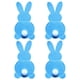thumbnail image 2 of Fiudx Portacubiertos de Pascua, Diseño de Cola de Algodón, Fácil de Colocar, Decoración de Mesa para Fiestas, Complemento para Cenas Festivas, Juego de 4 Bolsas, 2 of 7