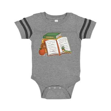

Inktastic Tiny Library Bookworm Gift Baby Boy or Baby Girl Bodysuit