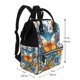 thumbnail image 2 of Easygdp Spring Butterfly Flowers para Bolsa de Bebé de Gran Capacidad con Múltiples Bolsillos, Bolsa de Pañales para Padres, Bolsa de Viaje Organizada y Elegante, 2 of 6
