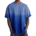 thumbnail image 1 of Men's T-shirt T-shirts Graphic Text Pool 3D Printing Street Casual Short Sleeve Printed Clothing Basic, 1 of 3