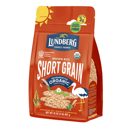 Lundberg Organic Short Grain Brown Rice 2 lbs