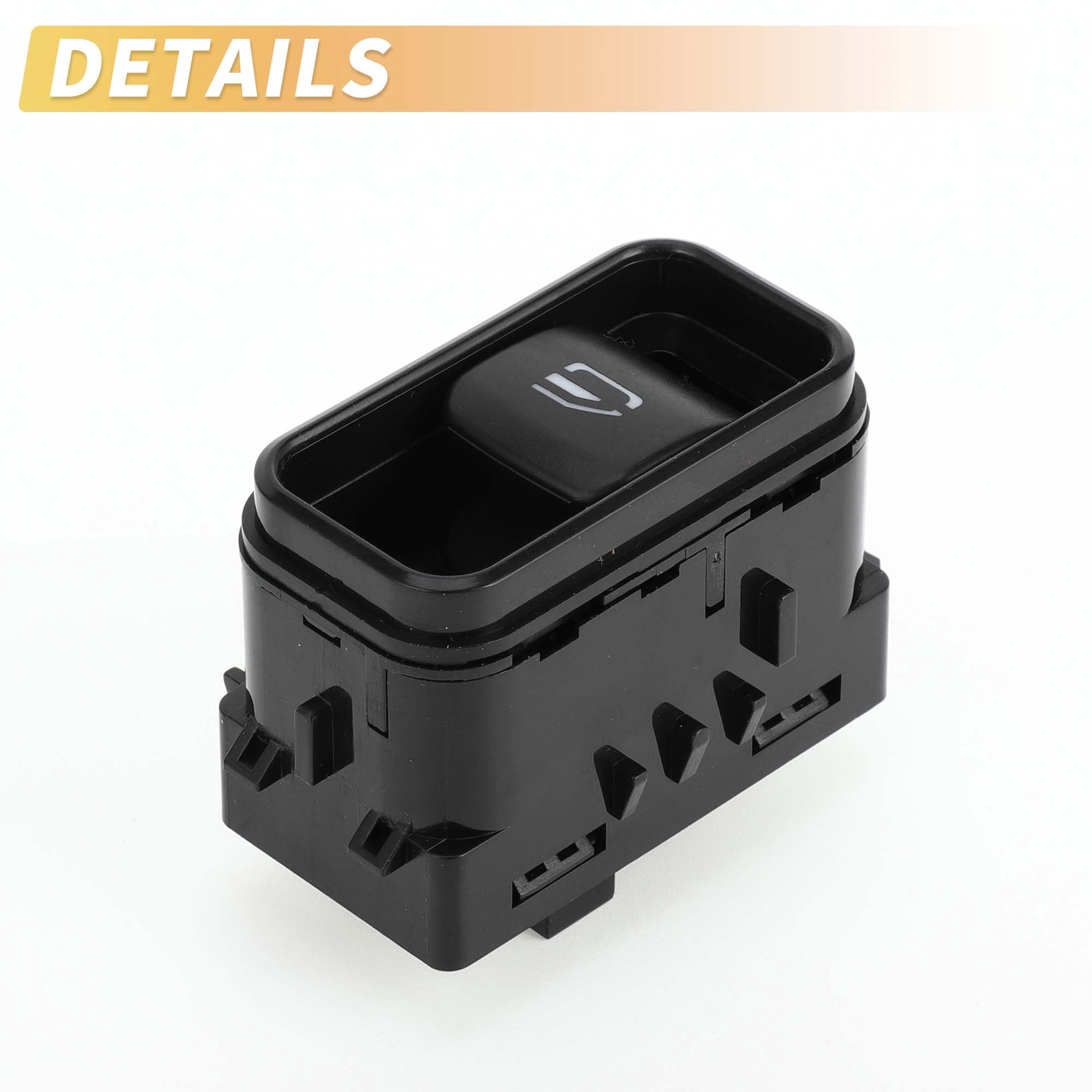 Unique Bargains Power Window Switch for Mercedes-Benz Sprinter W907 2019-2021 Black