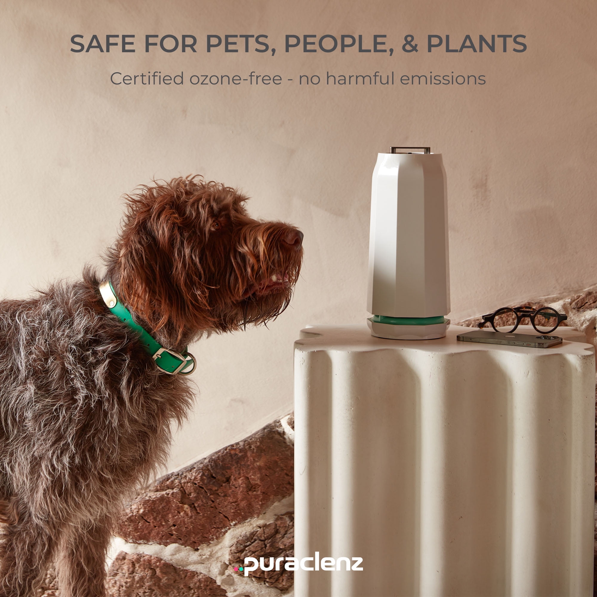 Puraclenz Photon P3000X Air Purifier for Home, Air & Surface Purification, Up to 3000 sqft, Removes 99% Pollutants, Mold, Odors, Viruses & More