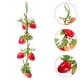 thumbnail image 2 of Espumas artificiales, hojas de fresa, vid, racimo de fresas, simulación de vid de fresa, 2 of 6