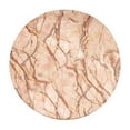 thumbnail image 3 of TOV Furniture Rue 20"H Marble Concrete Stone Side Table in Sunset Orange, 3 of 6