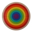 thumbnail image 1 of Apilable de madera arcoíris de 7 colores (14 piezas), juguete apilable para bebés y niños pequeños. Puente circular, 1 of 9