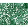 thumbnail image 5 of oneOone Polyester Lycra Green Fabric Starfish & Fish Sewing Fabric By The Yard Printed Diy Clothing Sewing Supplies 56 Inch Wide, 5 of 6