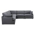 thumbnail image 1 of Urban Cali Long Beach Modular Corner Sectional Sofa in Axel Beige (Grey), 1 of 42