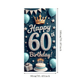 thumbnail image 3 of Decorative Crown Banner Balloon Cake Design for Milestone Anniversary Events Holiday, 3 of 4