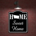 thumbnail image 2 of Home Sweet Home Montana BLACK Aluminum Composite Sign, 15"x18", 2 of 9