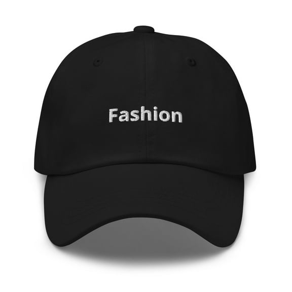Fashion Dad Hat (Black)